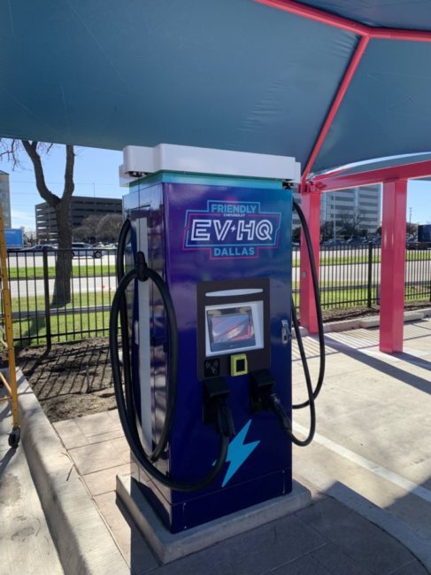 GM EV charging station